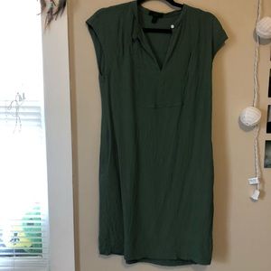 J Crew Green Tank Dress (W/ Pockets!!)